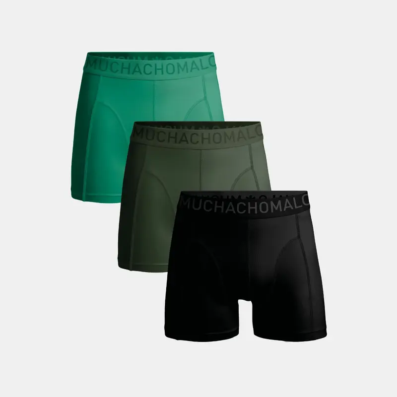 3 - Pack Microfiber Boxer U-MICROFIB1010 201 Green