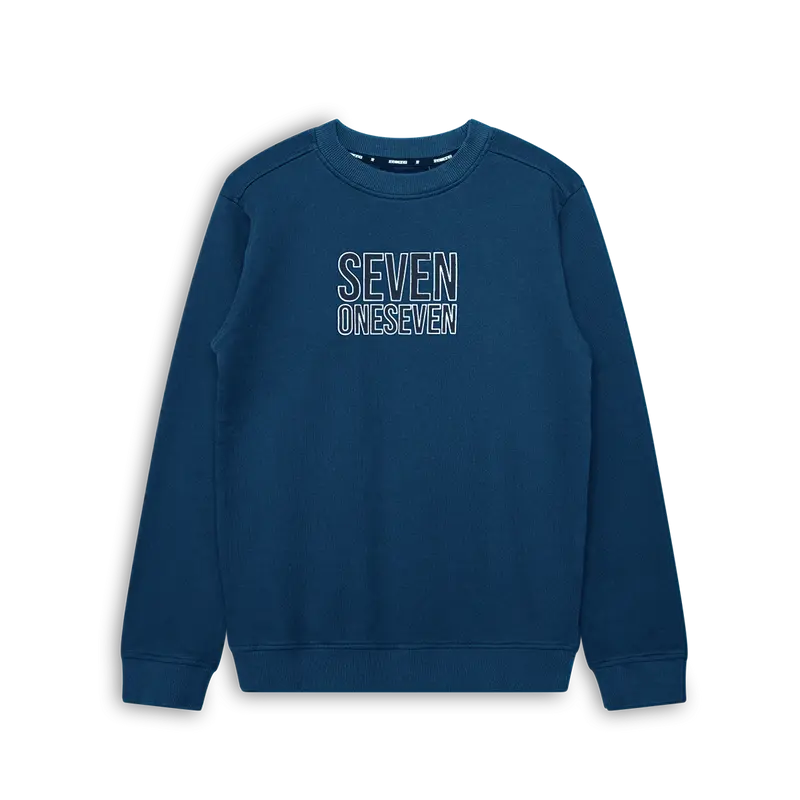 717 Sweater Worker Blue