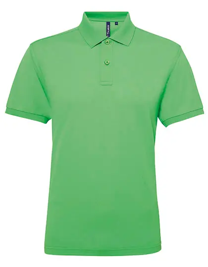 Asquith & Fox - Polycotton Blend Polo - Lime