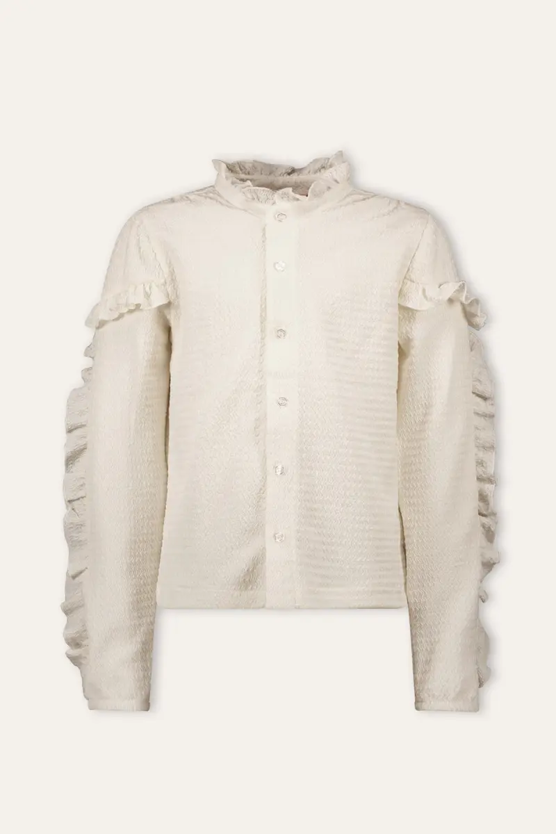 B.Nosy Babs Blouse White