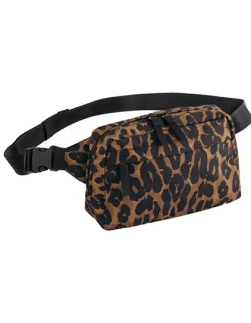 BagBase - Leopard Print Cross Body Bag - Leopard Print