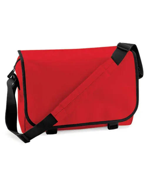BagBase - Messenger Bag - Classic Red