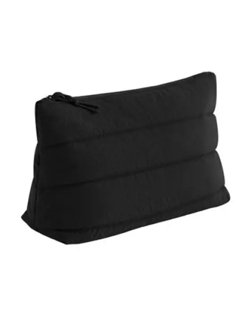 BagBase - Quilted Accessory Case - Black