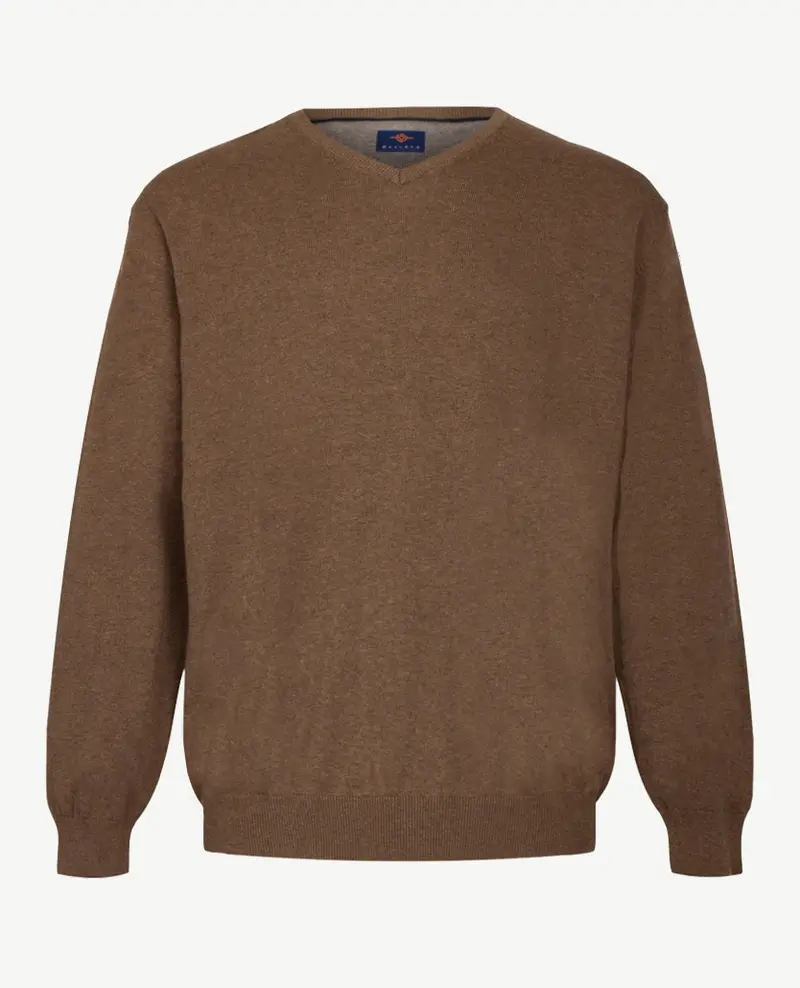 Baileys - Herenpullover V-hals - Taupe