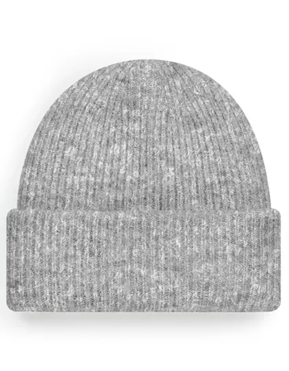 Beechfield - Cosy Ribbed Mutsen - Grey Marl