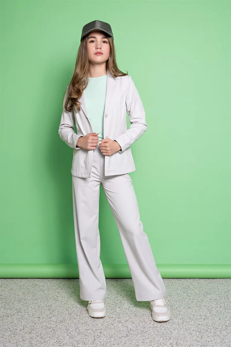 Belia Pinstripe Blazer