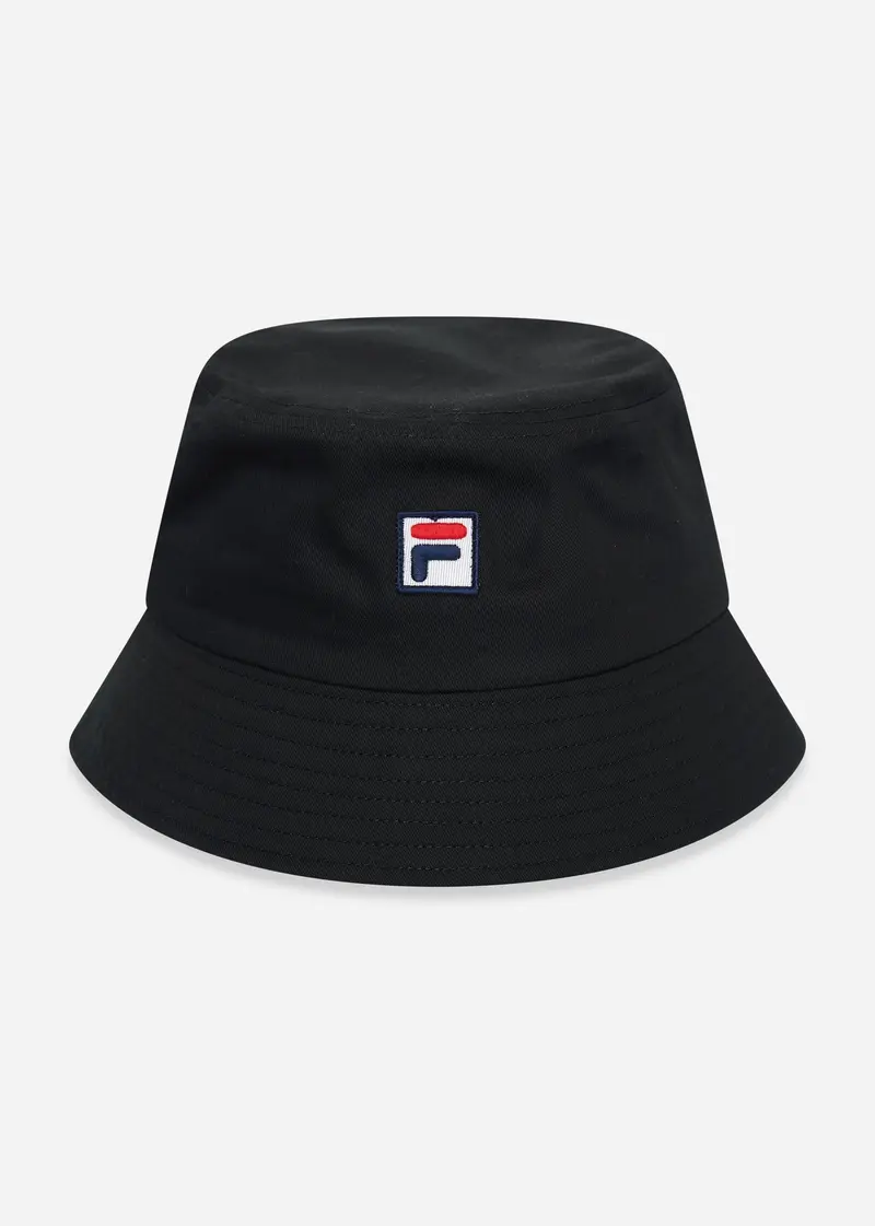 Bizerte fitted bucket hat - black