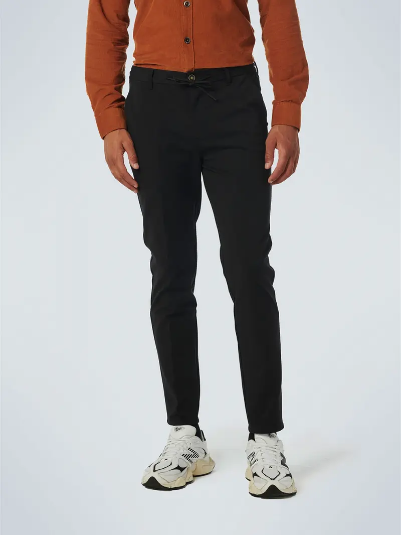 Broek Stretch Jersey | Black