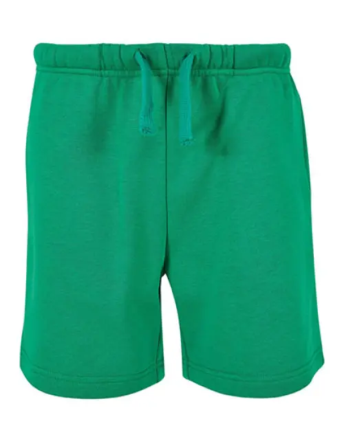 Build Your Brand Basic - Kids Basic Sweatshorts - Grass Green