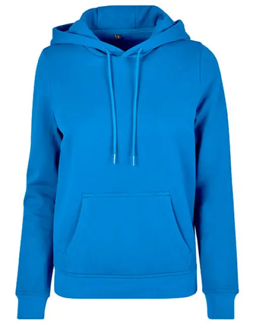 Build Your Brand Basic - Ladies´ Basic Hoody - Intense Blue