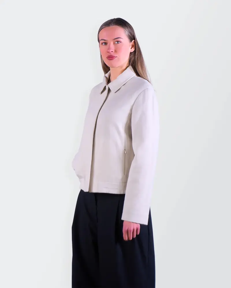 Burberry Beige Harrington Jacket - S