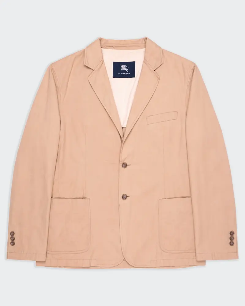 Burberry Beige Single-breasted Blazer - L