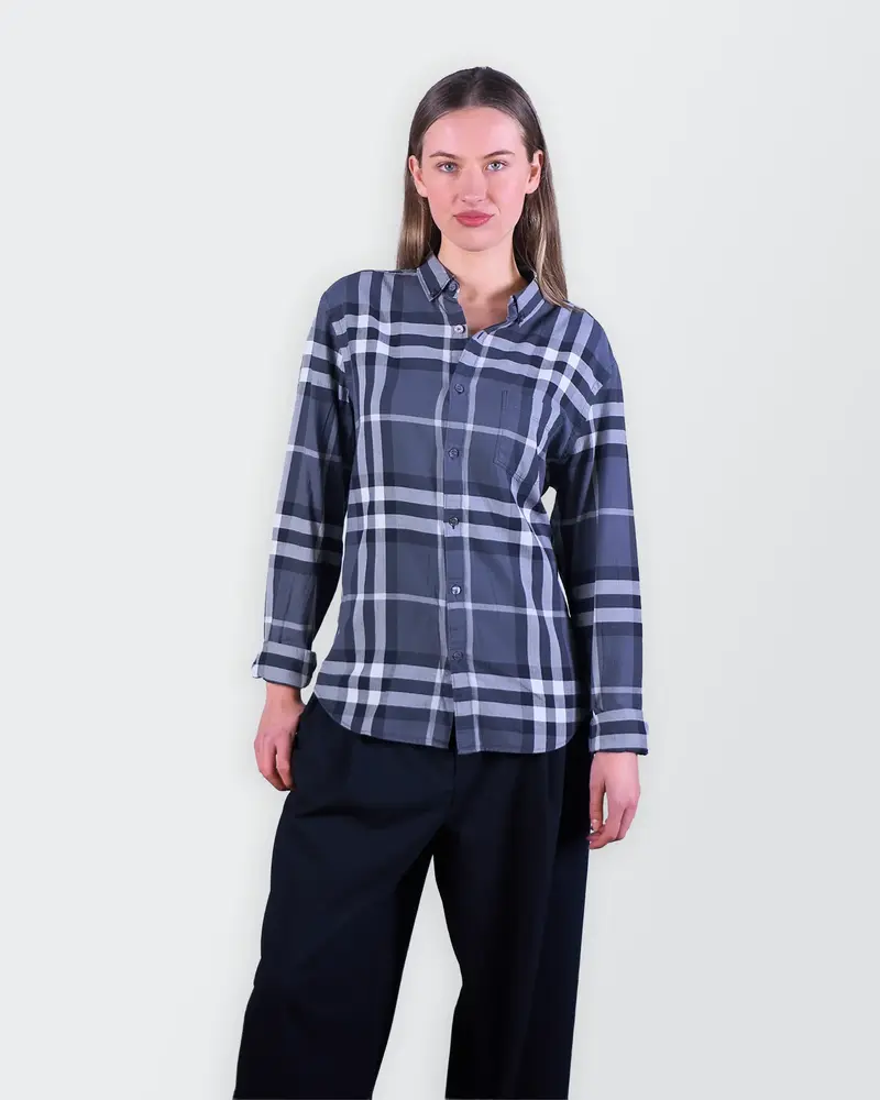 Burberry Grey Button-up Shirt - S