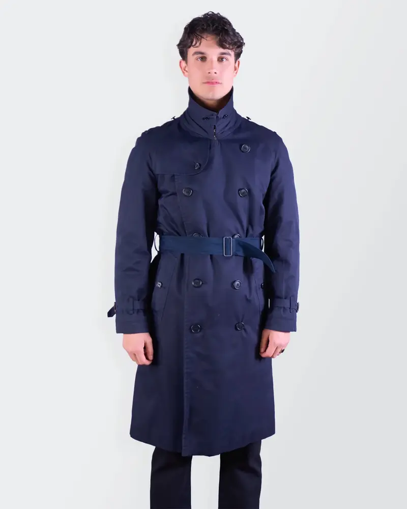 Burberry Navy Trenchcoat - M