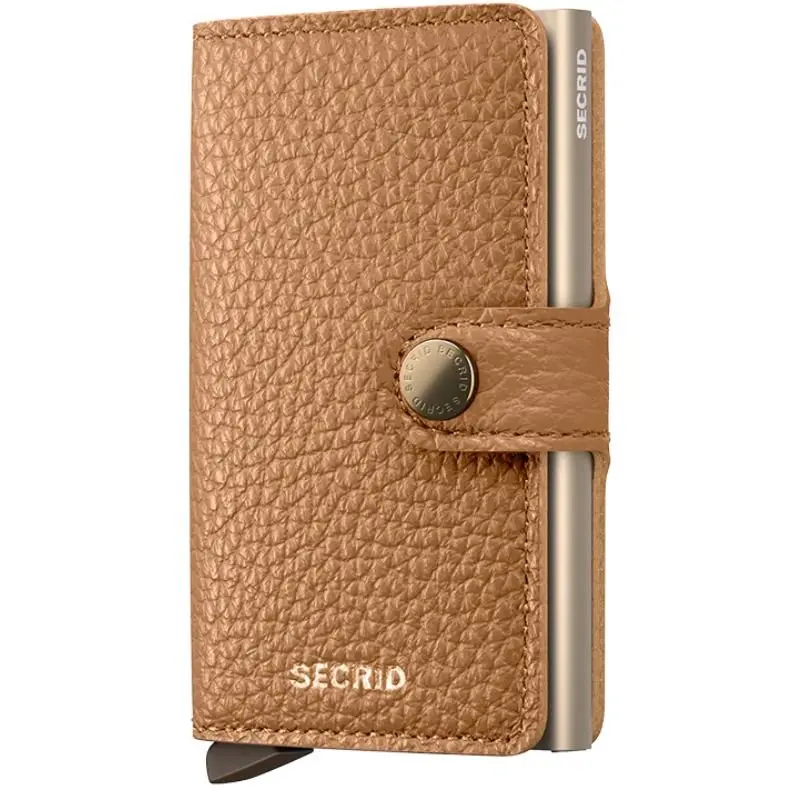 Cappuccino miniwallet Pebble