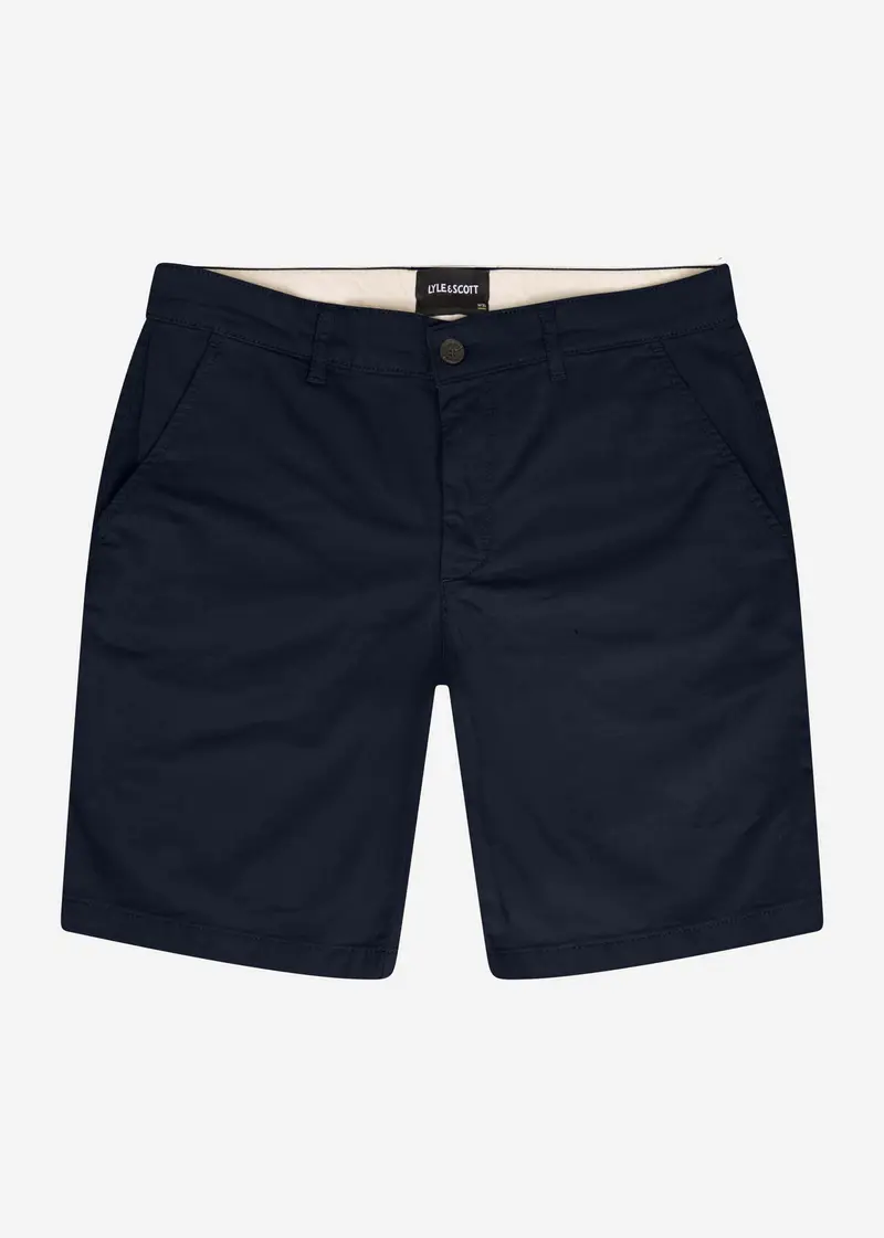 Chino short - dark navy
