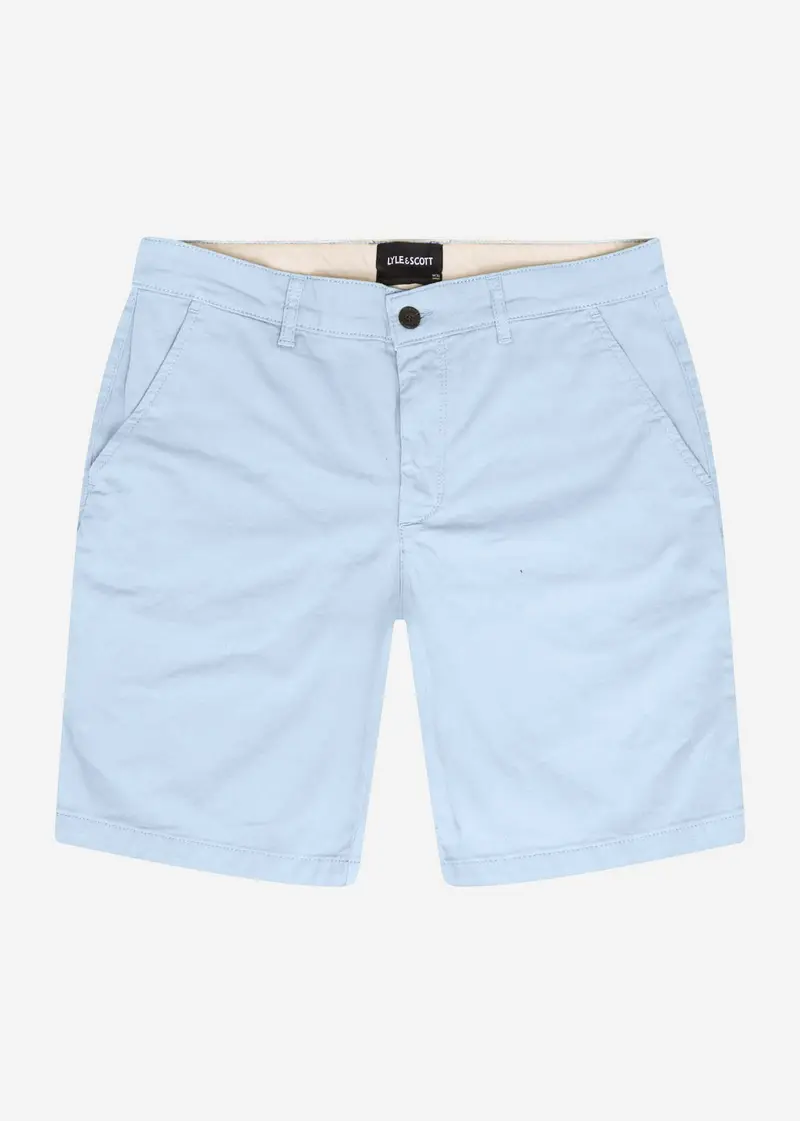 Chino short - deck blue