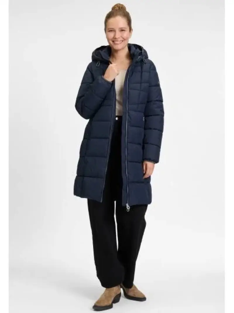Covered L60393 winterjas dames navy