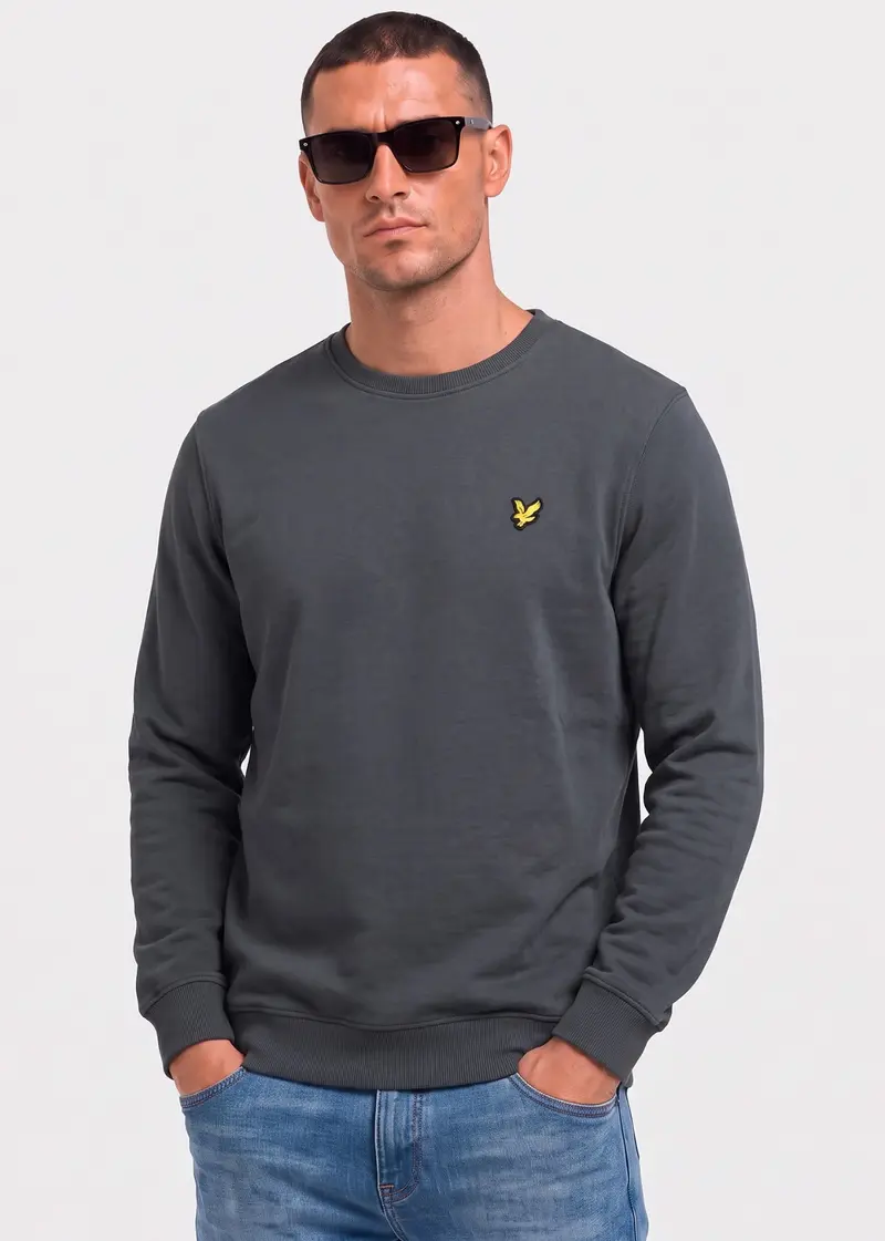 Crew neck sweatshirt - charcoal