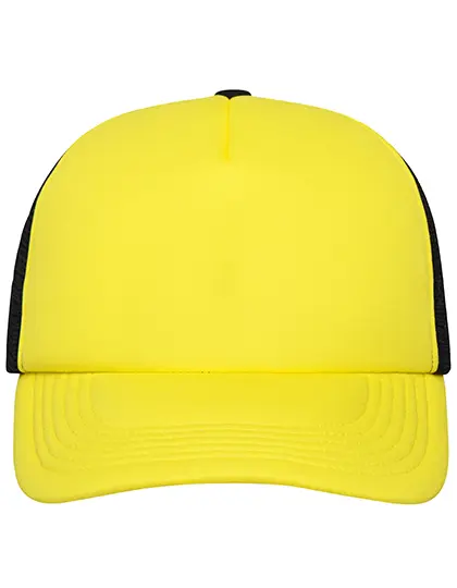 Daiber - 5-Panel Polyester Mesh Pet - Sun Yellow/Black
