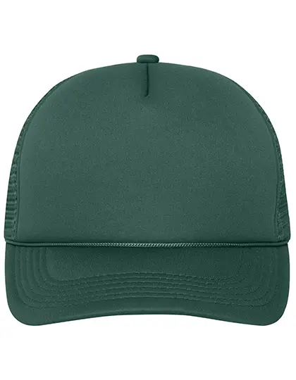 Daiber - 5 Panel Retro Mesh Cap - Dark Green