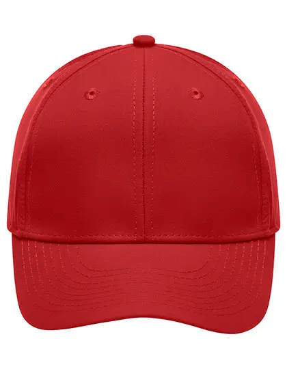 Daiber - 6-Panel Polyester Peach Cap - Red