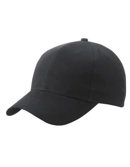 Daiber - Brushed 6-Panel Cap - Black