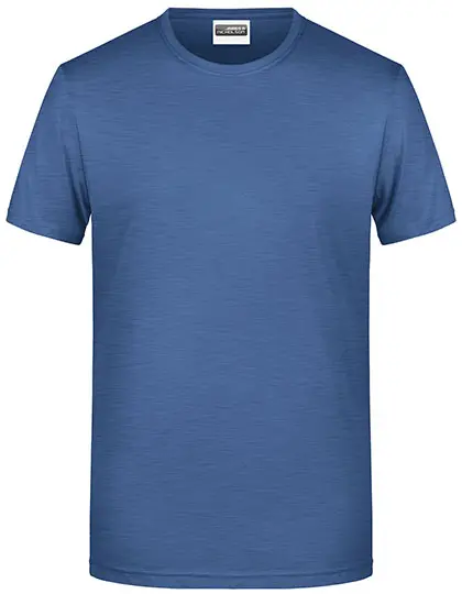 Daiber - Men´s Basic-T - Light Denim Melange