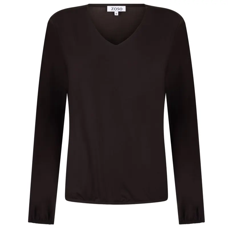 Espresso luxury basic top Josine
