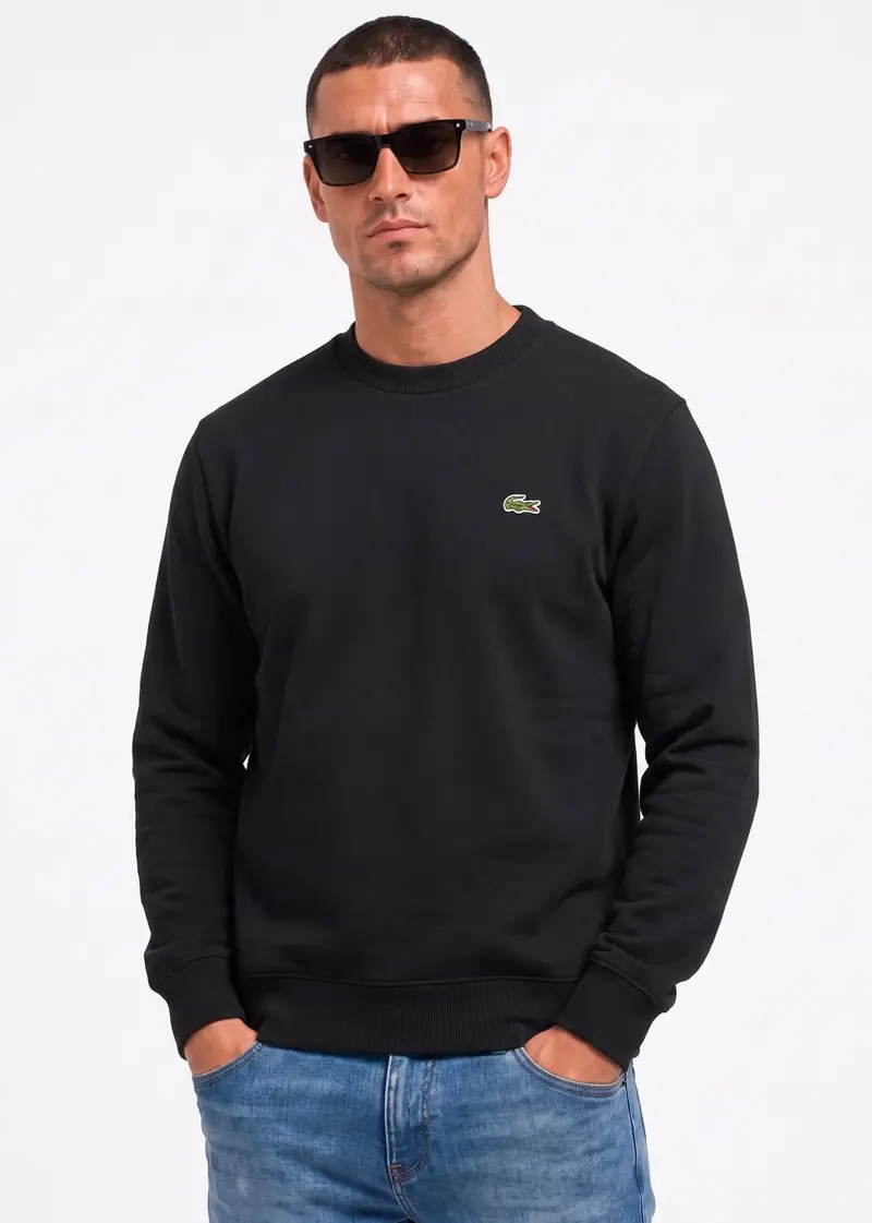 Fleece sweatshirt - black