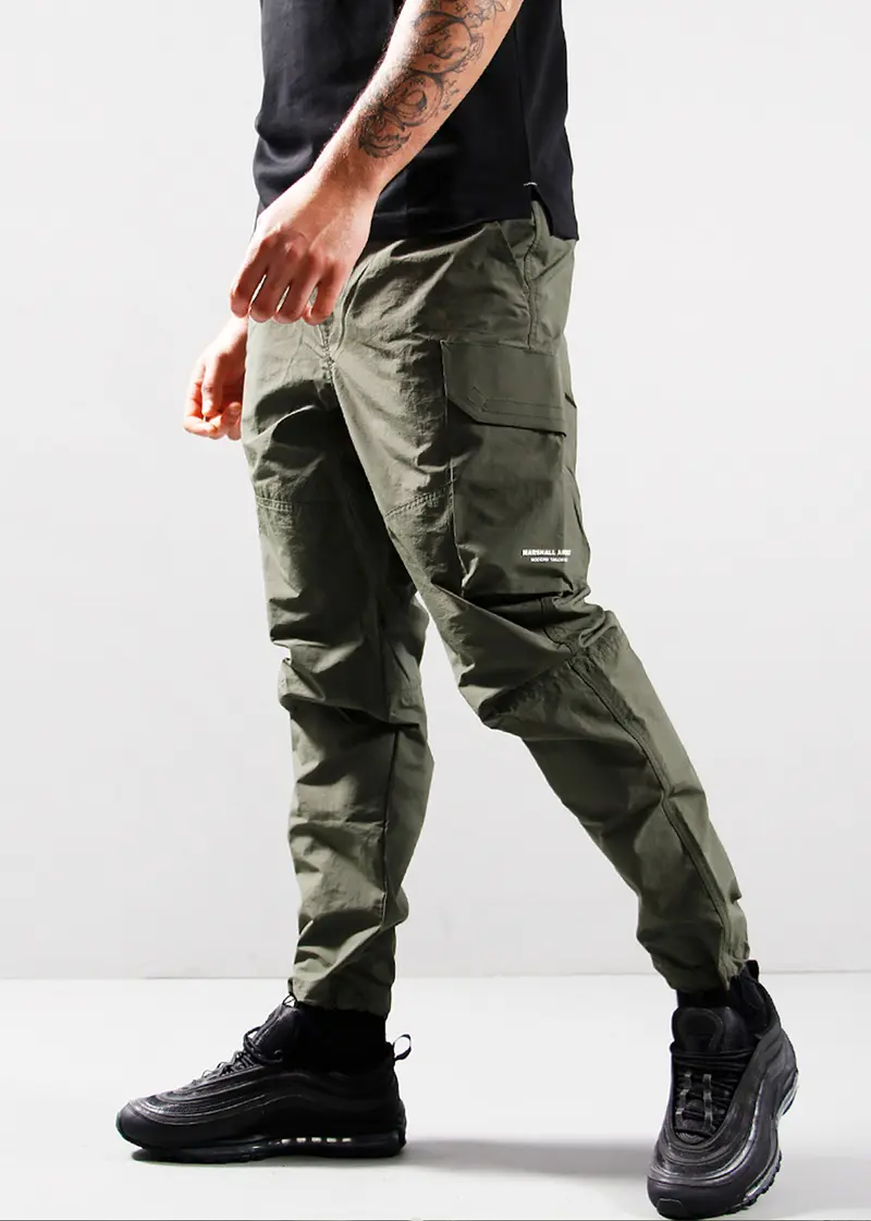 Forte polyamide cargo pant - khaki