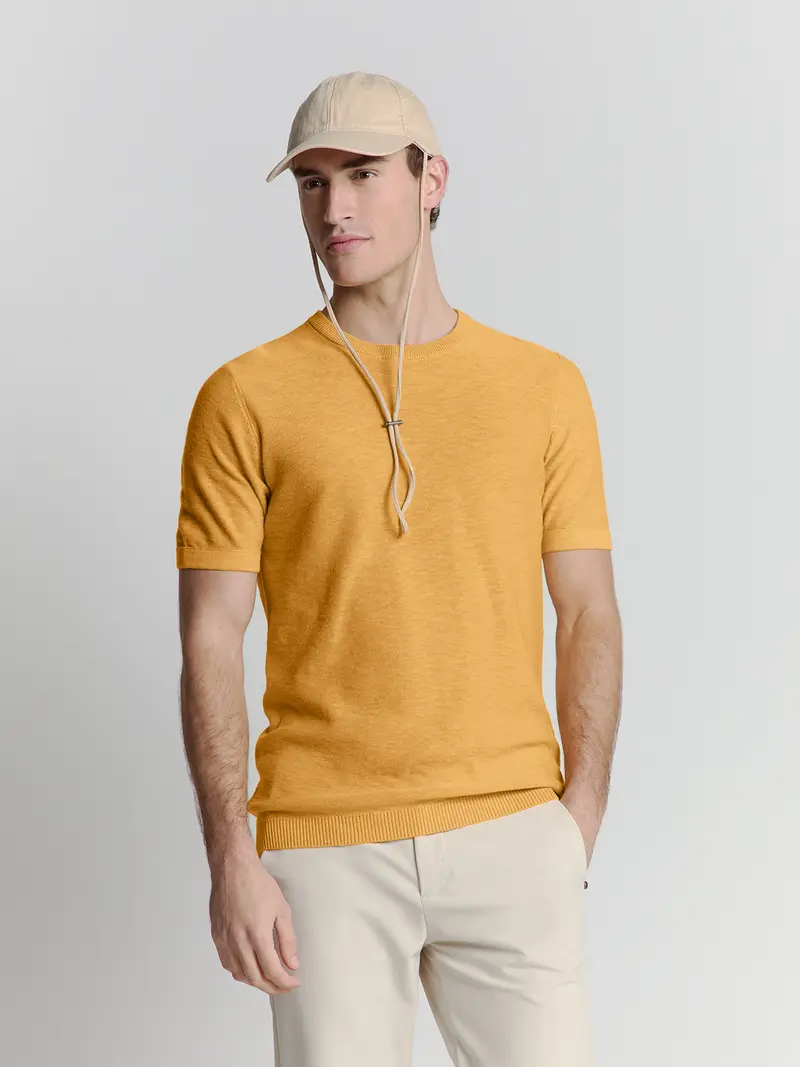 Gebreide trui | Yellow