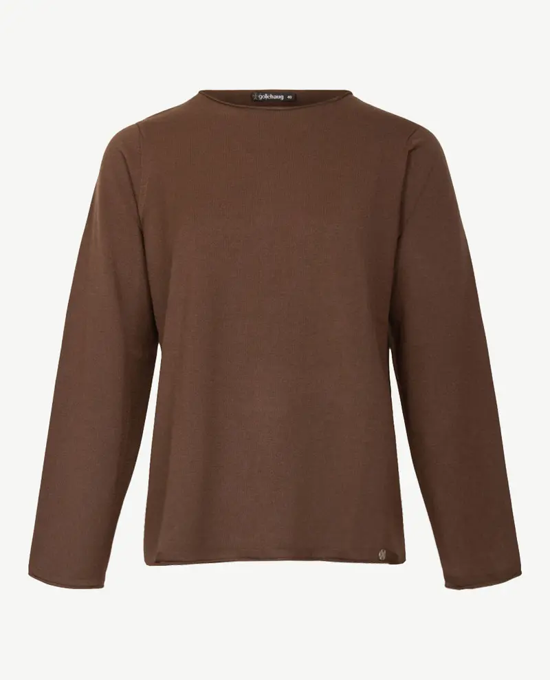 Gollé Haug - Pullover rol boordje - Choco