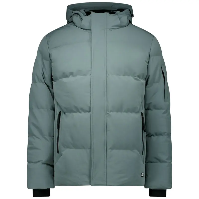 Groenblauwe winter jacket Jaxham