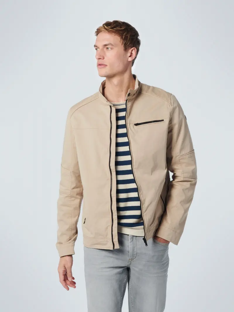 Jas Kort model Biker | Sand