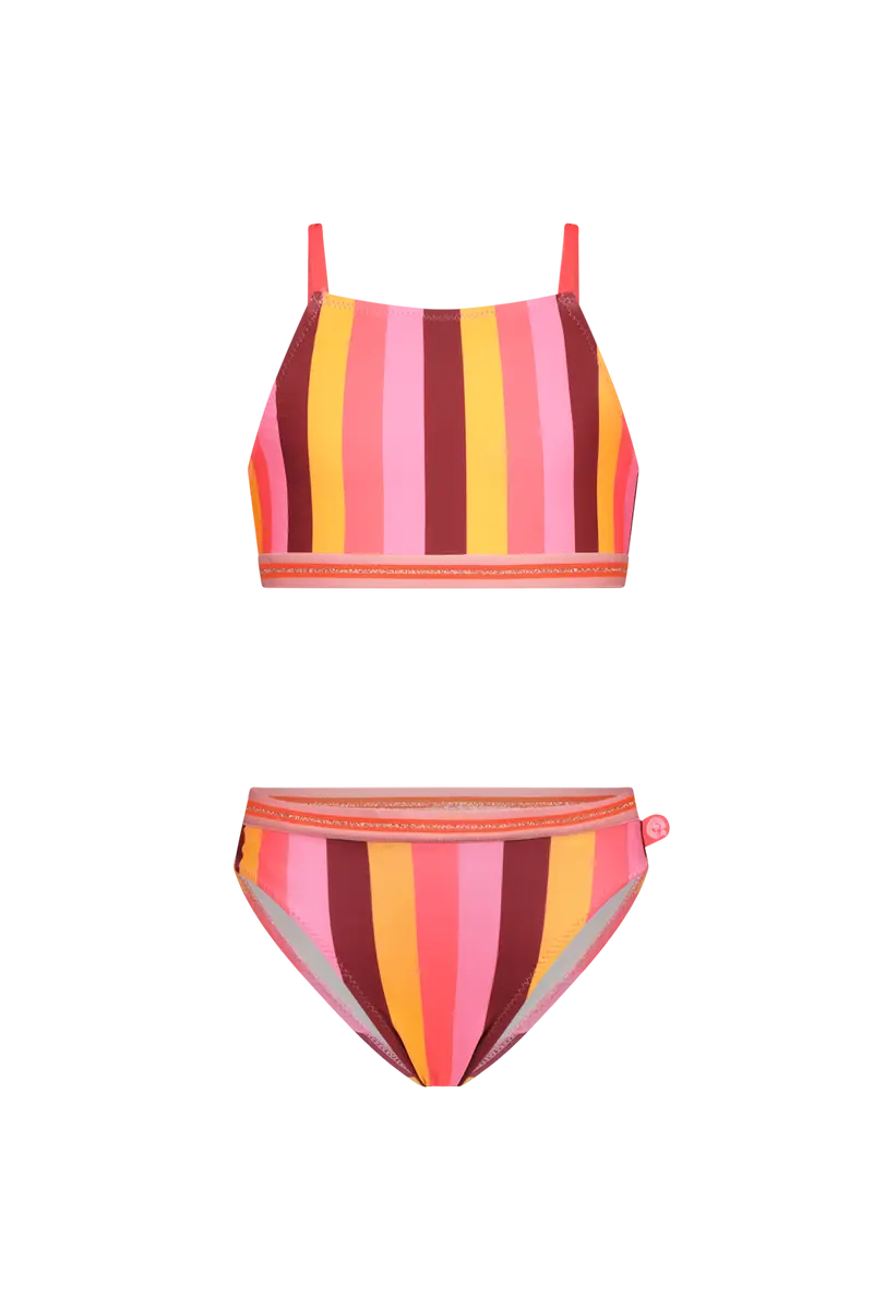 Just Beach Florida Bikini Multi Stripe
