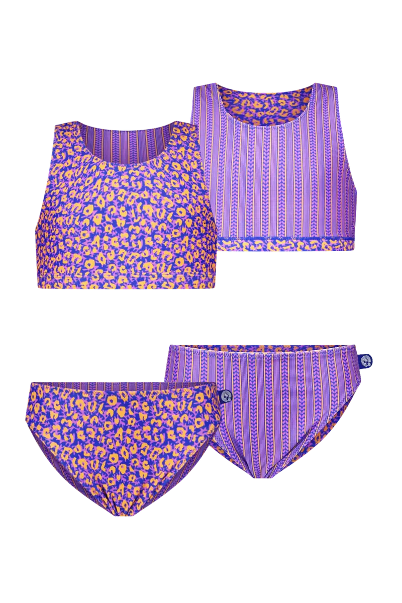 Just Beach Inside Out Bikini Eclectic Panter