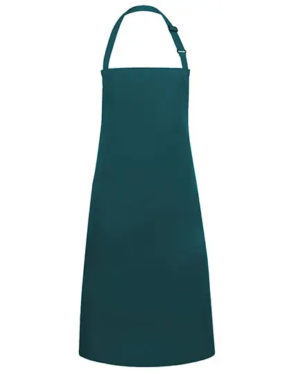 Karlowsky - Bib Apron Basic With Buckle - Pine Green (ca. Pantone 4189C)