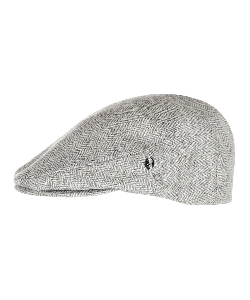 Klassieke Cap | Grijs Wit Houndstooth