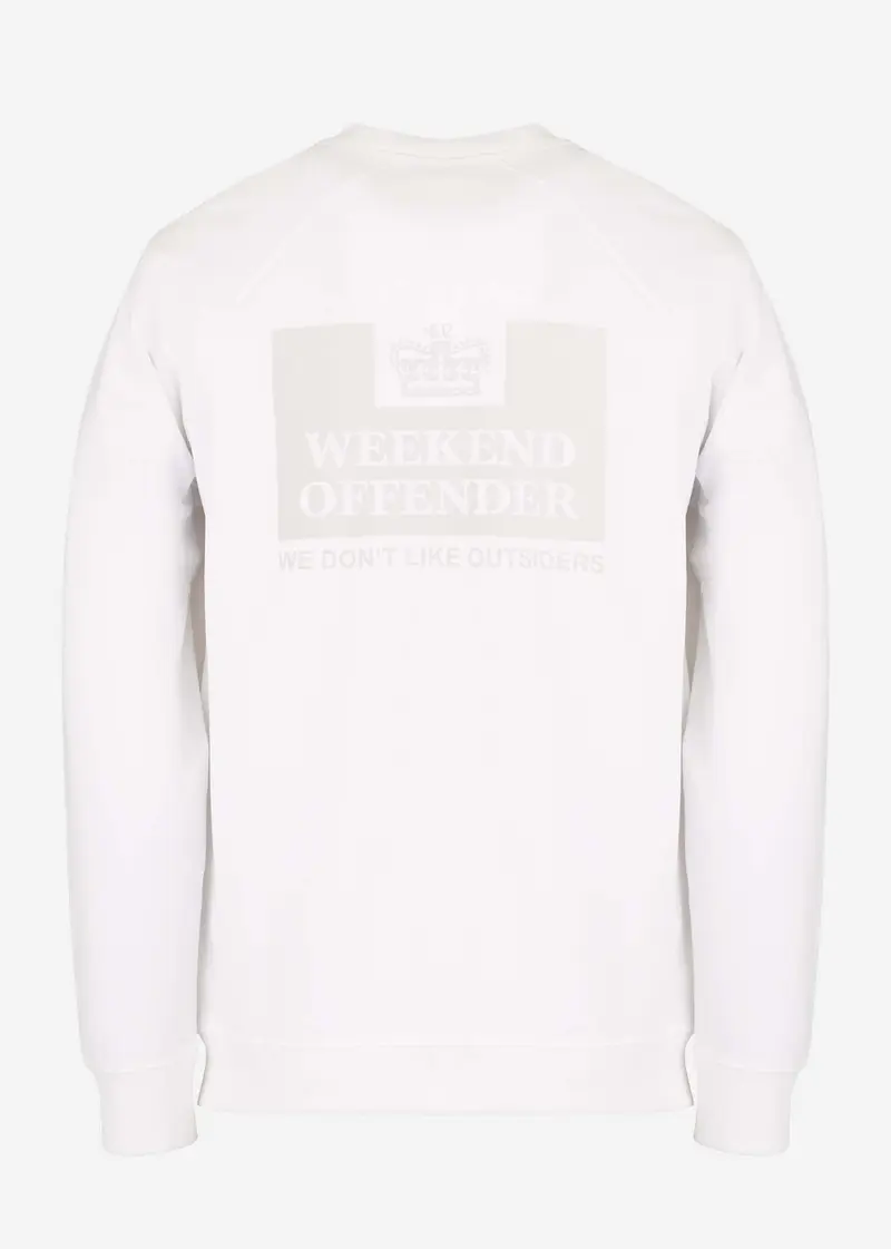Leo Gregory special sweat - white