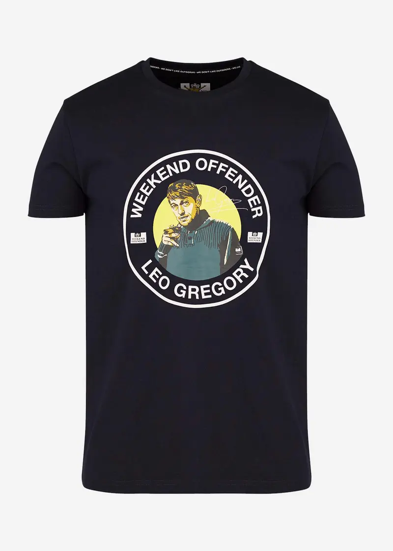 Leo Gregory special tee - navy