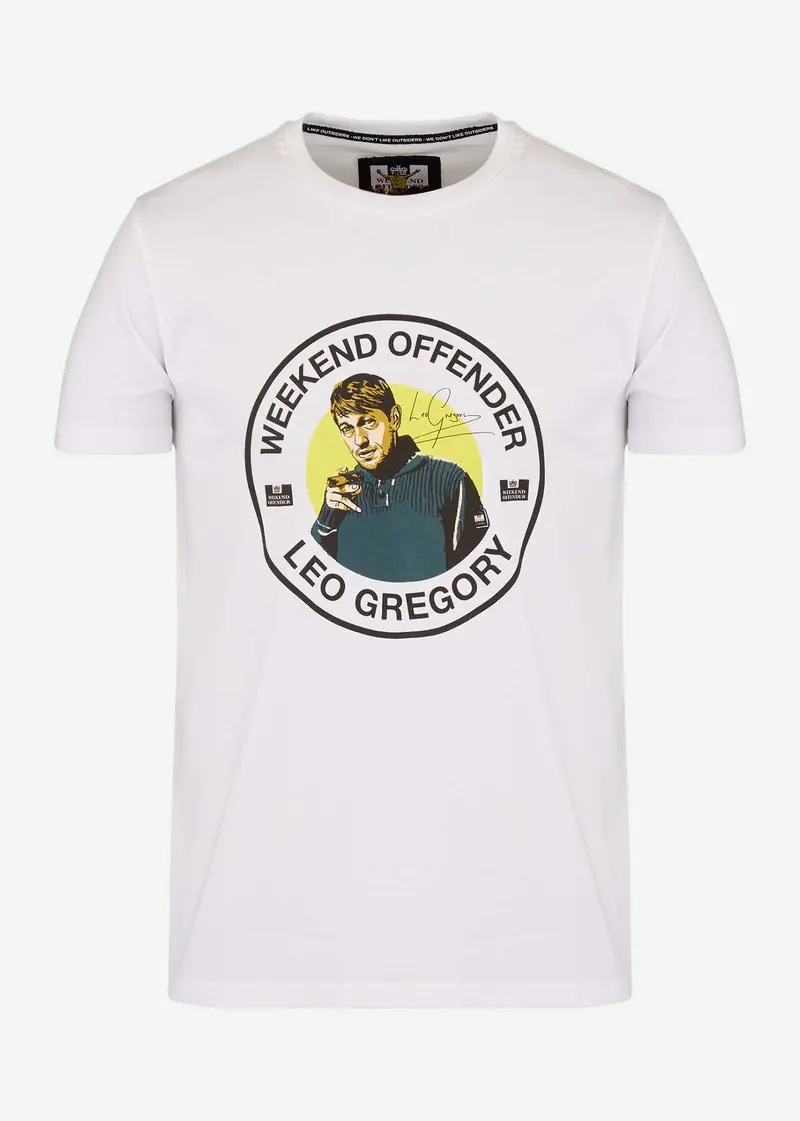 Leo Gregory special tee - white