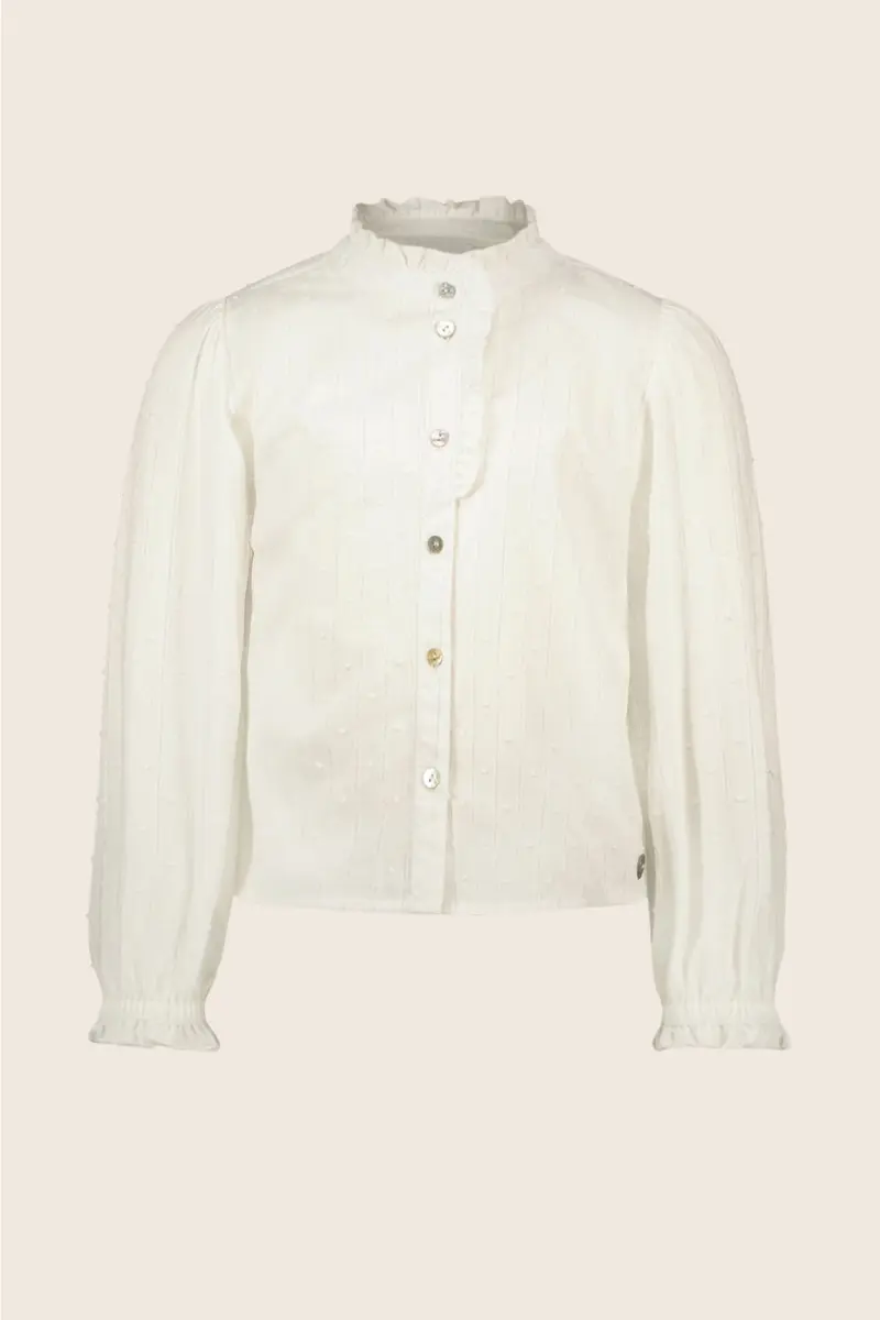Like Flo Cleo Blouse Off White