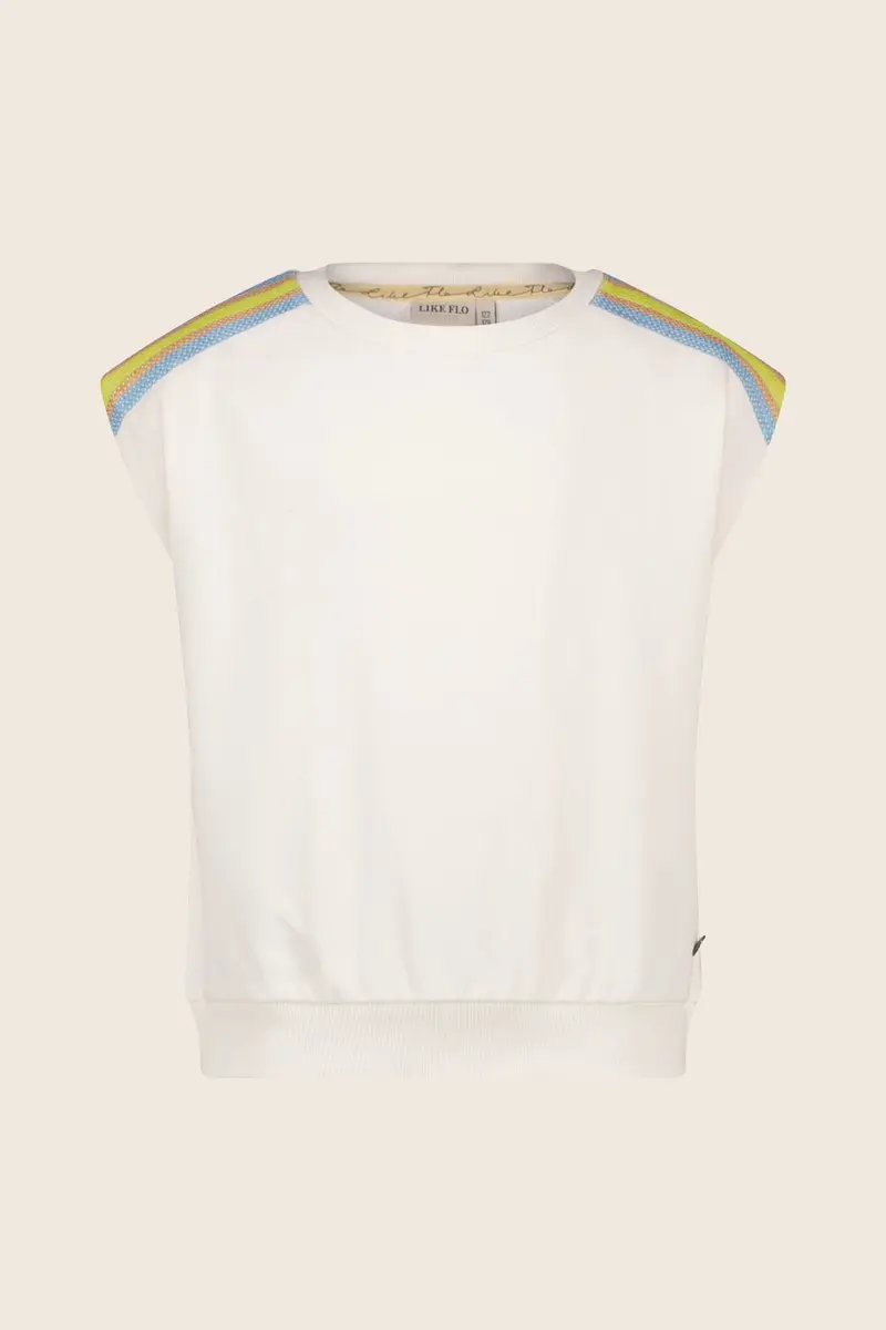 Like Flo Darcy Sweater Off White