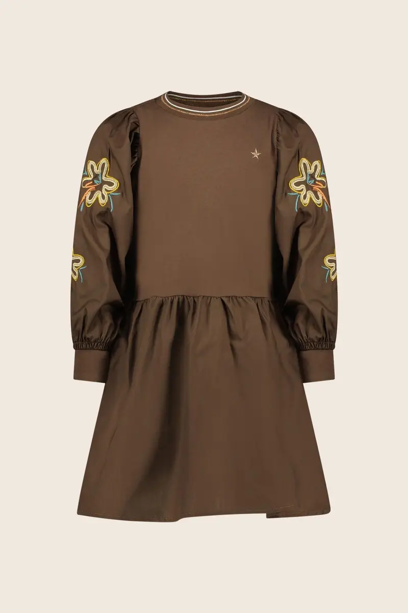 Like Flo Dress Minthe Choco