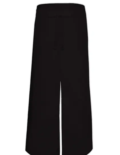 Link Kitchen Wear - Bistro Apron With Split - Black