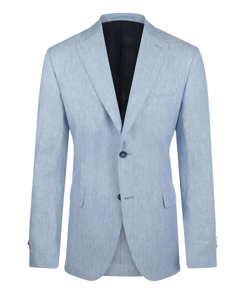 Linnen Colbert | Licht Blauw