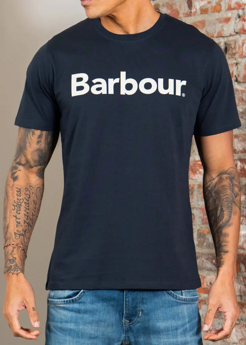 Logo tee - new navy