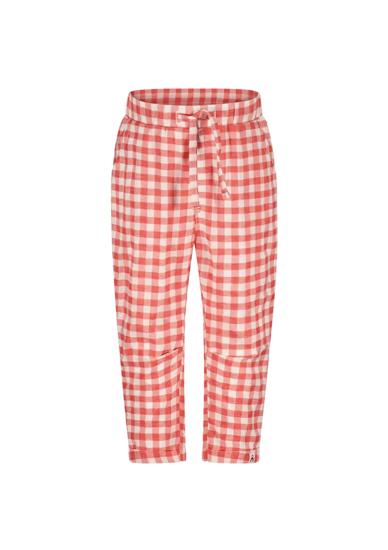 Luka Pants Red Check
