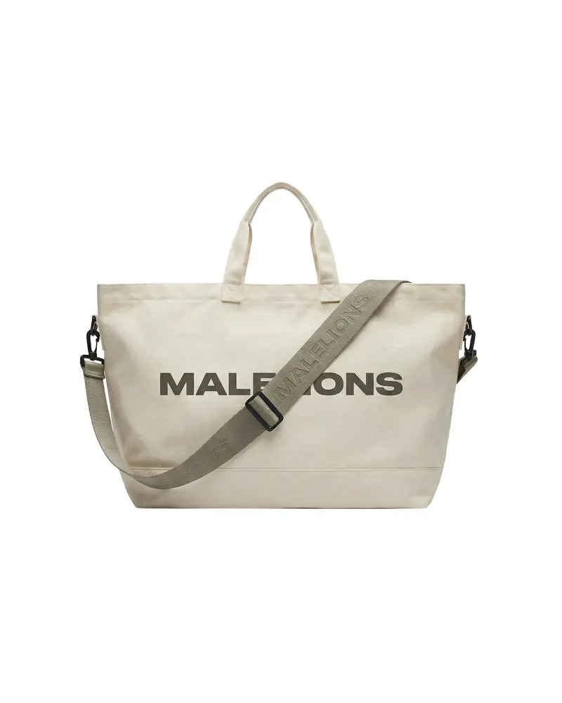 Malelions Medium Shopper | Beige